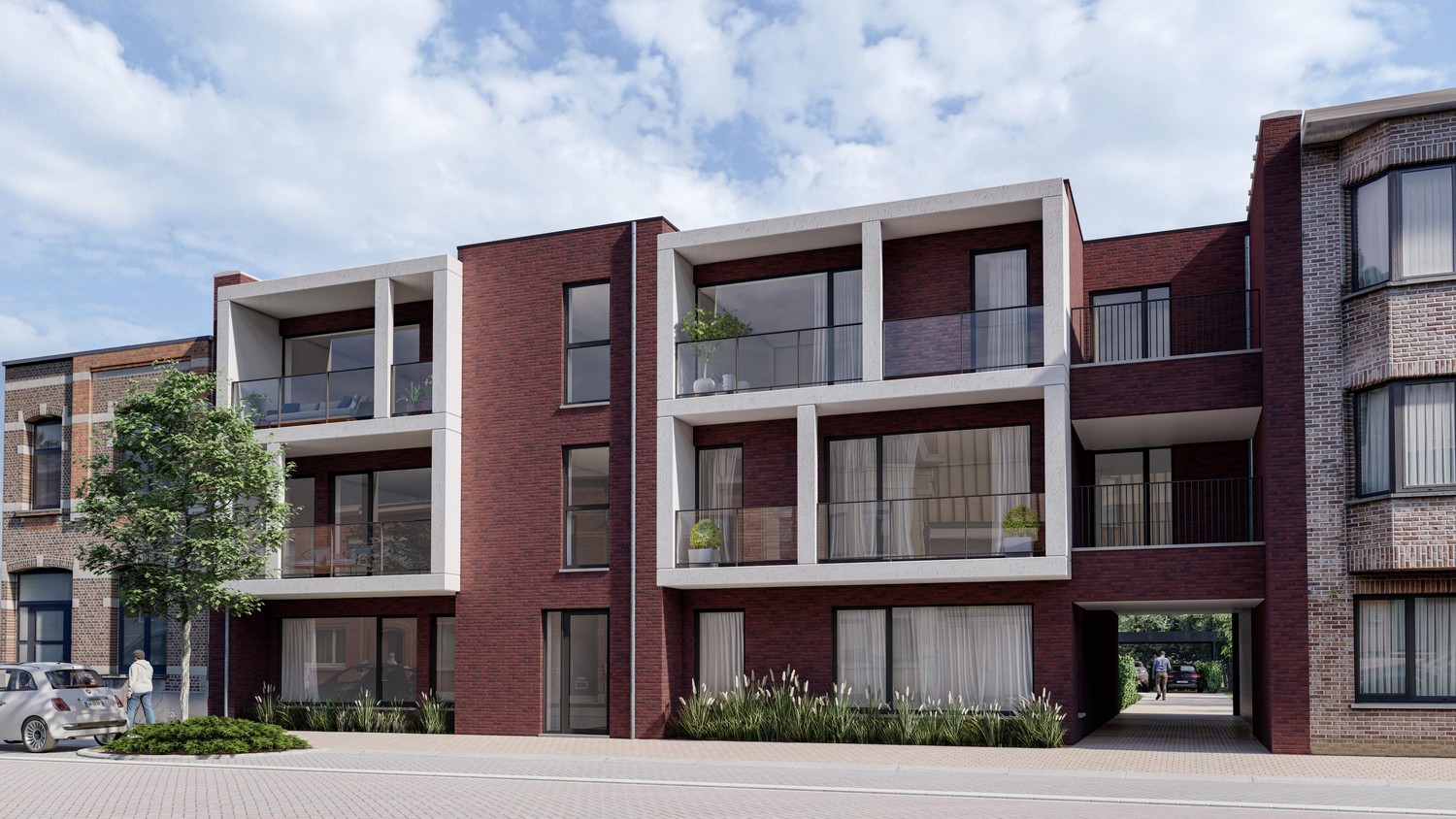 Lichtrijk, stijlvol appartement (103m²) met 3 slaapkamers & 2 terrassen. afbeelding 2