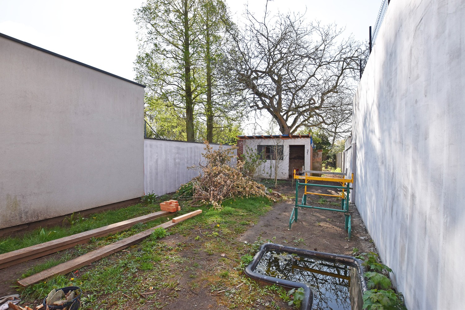Volledig opgefrist 1-slpk appartement met inpandige garage & grote tuin in centrum Wijnegem! afbeelding 18