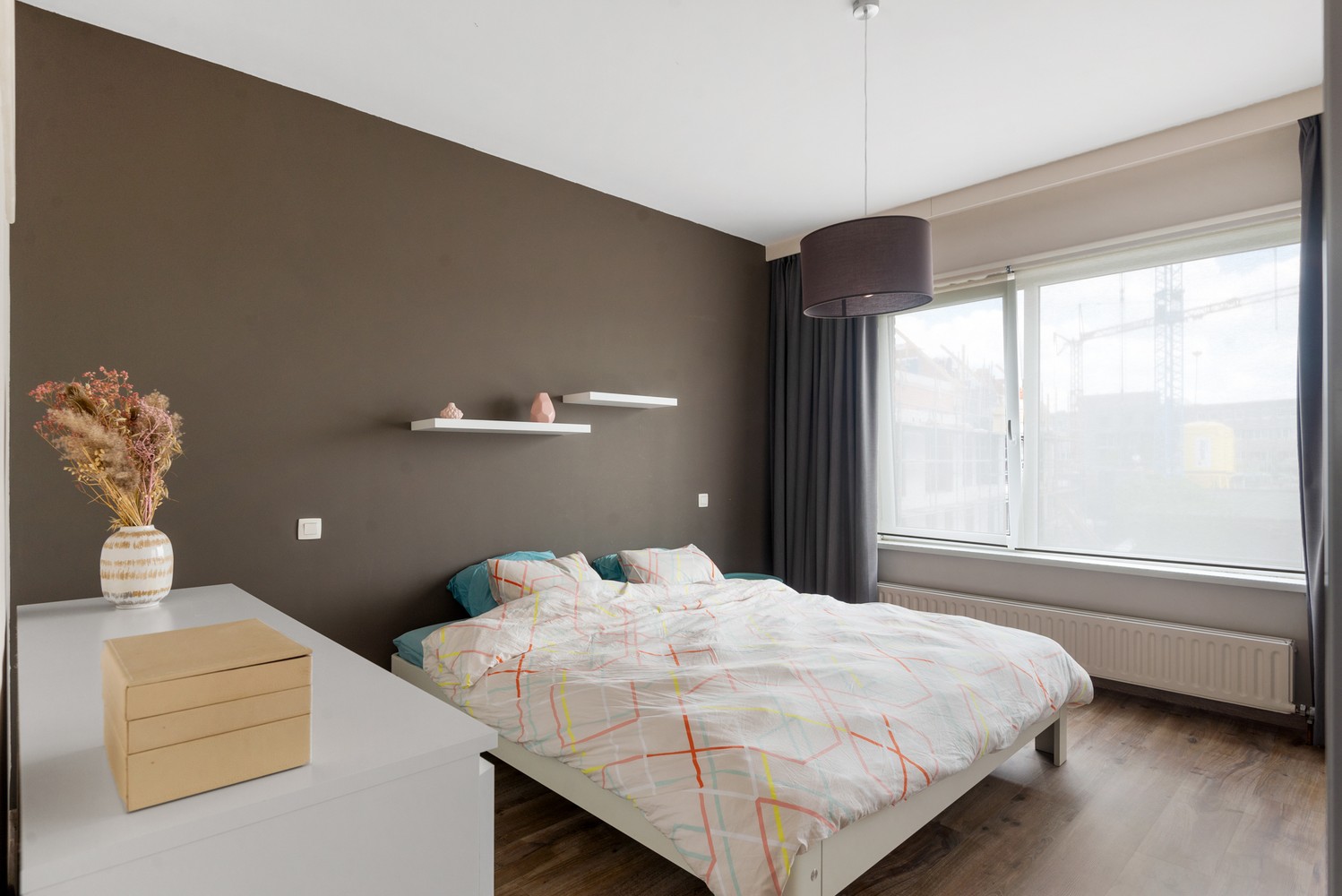 Modern appartement met 2 slaapkamers, terras & garagebox in hartje Broechem! afbeelding 8