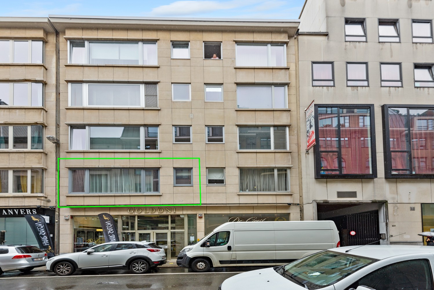 Leuk appartement met 2 slaapkamers te koop centrum Antwerpen afbeelding 1