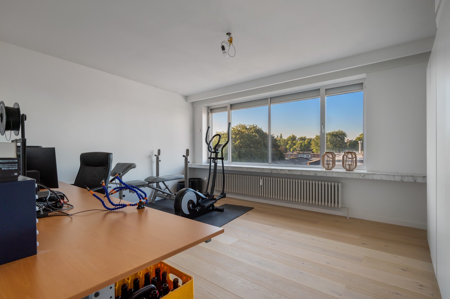 Riant & luxueus appartement (+/- 170 m²) met drie slpk's en terras te Deurne. afbeelding 17